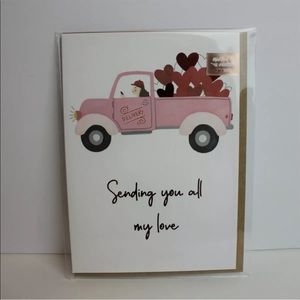 🩷🌹 Minted x Target "Sending you all my love" Valentine's Day Greeting Card New